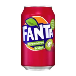 Fanta Strawberry – Kiwi 330ml x 24 pieces