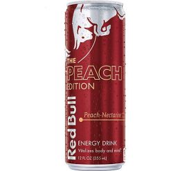 Red Bull Peach 250 ml x 24 pieces