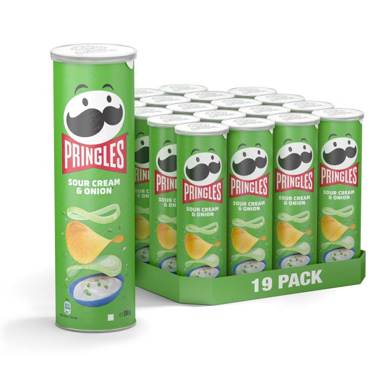 Pringles Sour Cream & Onion Chips 165 g